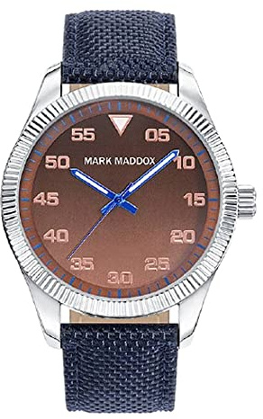 Mark Maddox HerrenArmbanduhr Analog Quarz Nylon HC2005-65