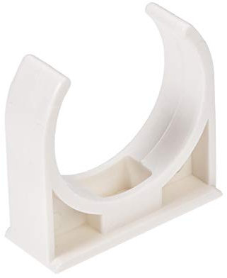 sourcing map 15 Stücke PVC Wasserrohr Klammern 32mm TV Tabletts Rohr Schlauch Aufhänger Unterstützung Pex Rohrleitungen