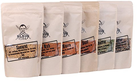O.F.A Rub + Rib Rib Hurra + Sauerei + Magic Dust + Grill(t)pfeffer + Grill(t)butter - von Klaus grillt....