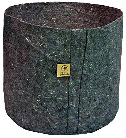 Root Pouch Reusable Fabric Rhizo Pots Grey - 30 Litres