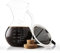 Apace Living ensemble cafetière pour-over avec mesure à café et bouchon en liège – Cafetière goutte-à-goutte élégante avec verseuse en verre et filtre permanent en acier inoxydable (1500 ml)