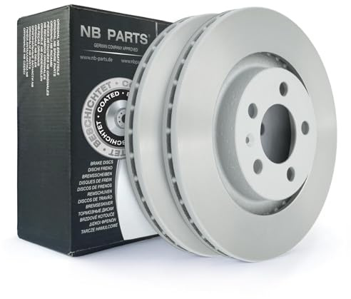 NB PARTS 2x Bremsscheibe vorne 280mm passend für Audi A3 8L Seat Leon Skoda Octavia VW Golf 4 IV