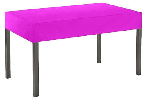 Kaufpirat Premium Housse de PRougeection Bâche Imperméable 155x85x15 cm Mobilier de Jardin Housse de Table de Jardin Couvercle de Protection Couvrant 900 D 500 GR ML 6000 mm étanchéité Rose
