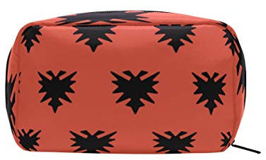 Kosmetiktasche Albanien Flagge