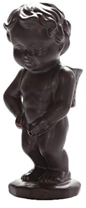 EXCEART Rückfluss Weihrauchhalter Wasserfall Keramik Weihrauchbrenner Manneken PIS Weihrauchhalter Figur Weihrauch Räuchergefäß für zu Hause Yoga Meditation Teehaus