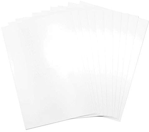 Surfacez Schrumpfkunststoff, 10 Stück (A4 Weiß)