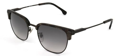 Lozza S0353755 Brille, Braun, 53 mm, Unisex, Erwachsene