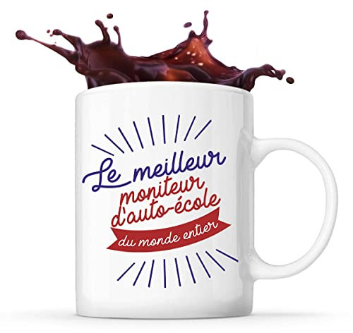 Mug Moniteur d'auto école Homme Meilleur de France Métier