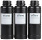 3X 500ml Bouteille en Plastique de Stockage de Produits Chimique de Laboratoire Chambre Noire pour développement de Films. (3X Noir)