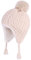 LANGZHEN Kleinkind Pom Pom Beanie Kid Winter Hüte Kleinkind Cap Stricken Warme Mützen Mützen für Baby Jungen Mädchen (Beige, 12-24 Monate)