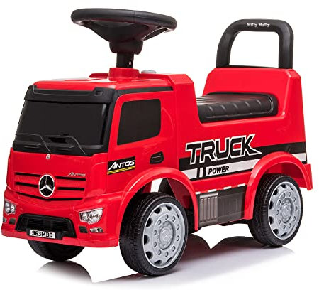 Fahrzeugschieber, interaktiver Rutscher, Mercedes Antos Red Milly Mally