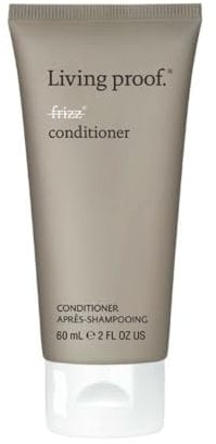 Living Proof No Frizz Conditioner | Feuchtigkeitsspendende Haarspülung pflegt trockenes und widerspenstiges Haar | Anti-Frizz, entwirrt, glättet | Vegan, ohne Parabene, Silikone, Sulfate | 60ml