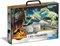 Clementoni Jurassic World 3 Dominion-T-Rex und Pteranodonti-Dinosaurier, Set zum Entwirren und Zusammenbau, Wissenschaftliches Spiel 7 Jahre (italienische Version), Made in Italy, Mehrfarbig, 19306
