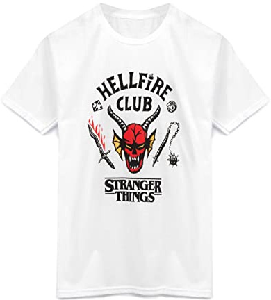 Stranger Things T-Shirt for Kids | Options for Boys and Girls | Hellfire Club, Hawkins Heroes, Demogorgon, Hawkins Tigers, The Upside Down, Eleven | Netflix Merchandise