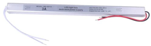 Jandei - Fuente de Alimentación Transformador 110/220V AC a 12V DC 3A 36W, Instalación en Interior IP20 para Tira Led, Neón o Dispositivos de Bajo Voltaje