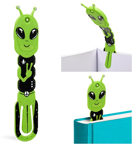 Gifts for Readers & Writers Flexilight Leselampe | 2 in 1 Lesezeichen Buch Licht | LED Clip On Leselampe | Kinder und Erwachsene Buchlampe | Buchzubehör | Geschenk für Leser, Buchliebhaber