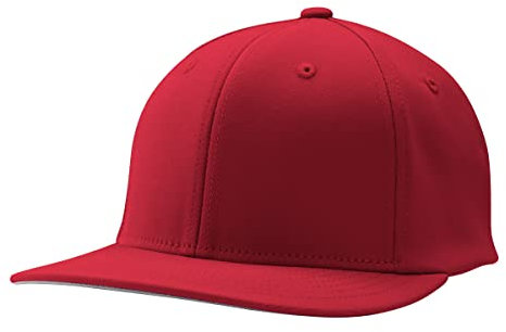 CHAMPRO Unisex-Erwachsene MVP Baseball Cap Baseballkappe, Scharlachrot, X-Large