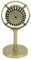 Puntello per Microfono in Stile retrò, Giocattolo Modello di Microfono Finto Classico, Mini Decorazione per Fotografia da Scrivania Microfono Antico per Bambini, Decorazioni per (Oro)