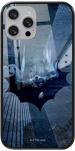ERT GROUP Coque de téléphone Portable pour Apple Iphone 13 Pro Original et sous Licence Officielle DC Motif Batman 071 en Verre trempé, Coque de Protection