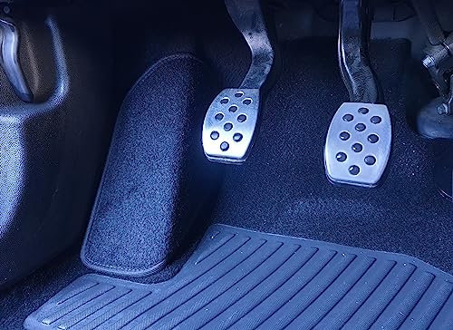 Fußrastenmatte für Opel Corsa D und Corsa E schwarz