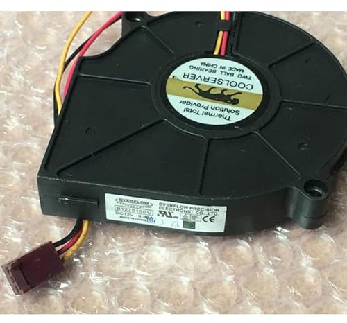 B127515BU 12V 3-wire 3-pin 0.8A CPU fan 7cm blower 7515