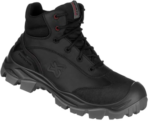 WÜRTH MODYF Sicherheitsstiefel S3S Build-X in schwarz - bequeme Arbeitsschuhe für Herren und Damen - metallfrei & wasserabweisend - in den Größen 38-51