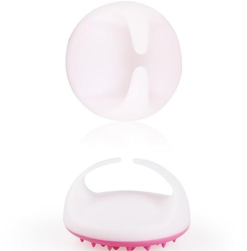 FRCOLOR Körperpeeling Shampoo-Schrubber Haarmassagegerät Duschbürste für den Körper Rückenreinigungswäscher Scala -Massagegerät Beauty-Körpermassagebürste Meridianbürste gefrostet