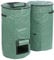 Maximex Composter, set da 2 punti di raccolta per rifiuti biologici, per la produzione di humus, con finestra pieghevole e maniglie, resistente ai raggi UV e alle intemperie, robusto