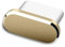 USB-C Port Metal Charging Dock Anti Dust Protection Cover Plug Cap USB TYPE-C, Compatible with iPhone 16 | 15 | Pro | Plus | Pro Max (Gold)