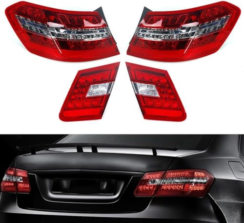 APARC Auto Heckleuchten für Benz E Class W212 2009-2013, Wasserdichtes Rücklicht Rückleuchte Baugruppe Rücklichter Ersatz Zubehör,A/Inner Right Side
