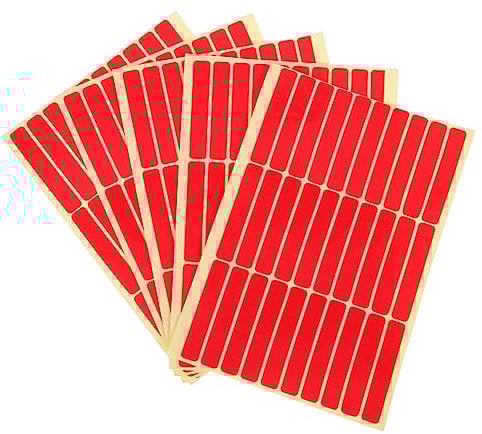 Healeved 5sheets Nail Display Stand Strips Adhesive Nail Display Holders High-viscosity Multi-functional Double Sided Adhesive