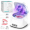 Ultraschallreinigungsgerät, 49000Hz UV Ultraschallreiniger, Ultrasonic Cleaner für Zahnschiene, 340ML UV Dental Pod mit digitalem Timer für Retainer, Aligner, Prothesen, Zahnbürstenkopf, Schmuck