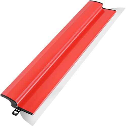 Drywall Skimming Blade,32-inch/80-centimeter drywall tool with a 0.5-millimeter stainless steel blade, semi-flexible trowel, suitable for plastering cement and concrete wall panels,Refined wall finish