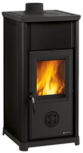La Nordica Holzofen | TEA.16 | 7,0 kW | Schwarz