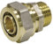 Pipetec Schraubfitting Übergang 16x2 mm 1/2 Aussengewinde für Mehrschicht-Verbundrohr, DVGW, UBA-konform, bis max.100°C