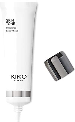KIKO Milano Skin Tone Face Base | Getönte Gesichtsgrundierung: Deckt Rötliche Verfärbungen Farblich Ab