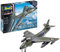 Revell Modellbausatz 03908 British Legends: Hawker Hunter FGA.9, Flugzeug-Bausatz im Maßstab 1:72, Düsenjet zum Zusammenbauen, Level 4, originalgetreue Nachbildung mit vielen Details, Jubiläumsauflage der Royal Air Force (RAF), grey