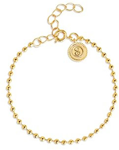 SINGULARU - Pebbles Armband. Messing mit 18 Kt Vergoldeter Beschichtung. Schmuck für Damen.