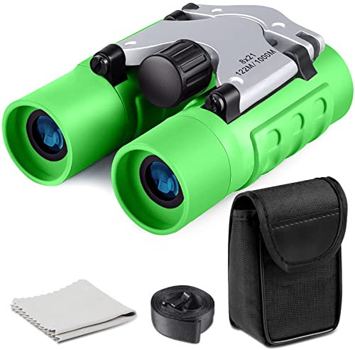 INNOCHEER Kinderfernglas Klein, Kinder Fernglas für Junge Mädchen ab 3 4 5 6 7 8 Jahren - Geschenke für Junge Mädchen ab 3 4 5 6 7 8 Jahren