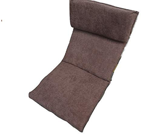 Kissen FÜR SCHAUKELSTUHL Typ Pello oder Poang IKEA. Hergestellt aus hochwertigem Polsterstoff. Sitz 57 x 50 Rücken 57 x 70, 8 cm dick (Sierra)