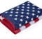 Amerikanische Flagge, 60 x 90 cm, kleine amerikanische Flagge, schweres Nylon, mit genähten Streifen, bestickten Sternen, Messingösen, US-Flagge für den Außenbereich
