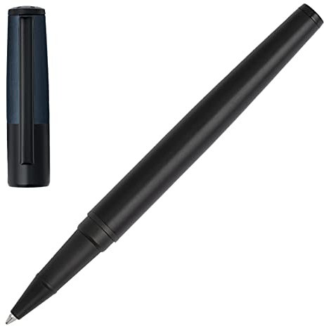 Rollerball pen Gear Minimal Black & Chrome
