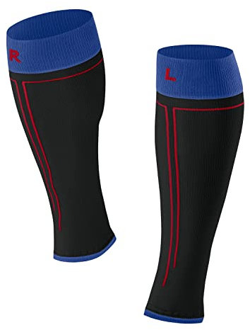 FALKE Herren Wadenbandage RU Compression Tube M TB Funktionsmaterial mit Kompression 1 Paar, Schwarz (Black 3006) - Wadenumfang W3, ONESIZE