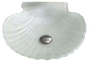 Aufsatzwaschbecken Waschschale Muschelförmig handwaschbecken klein gäste wc Glas waschtrog waschtischplatte für aufsatzwaschbecken Mit Ablaufventil-ohne Wasserhahn