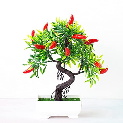 Plantas artificiais pinho Bonsai Vaso Pequeno Vaso de árvore Plantas Falsas Flores Vasos Ornamentos para decoração de casa Hotel jardim decoração TypeA17