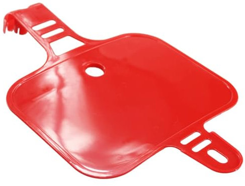 PRO BAT Plastic Number Plate for CRF50 50cc 110cc 125cc 150cc PIT PRO Trail Dirt Bike, Red