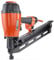 TACWISE KSN90V Angled Air Strip Nail Gun, Uses Plastic Collated Strip Nails, 50-90mm, 21° Inclined, Orange & Black