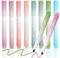 Vicloon Textmarker Set, 8 Stücke Marker Stifte Pastell, 8 Farben, Textmarker Kein Ausbluten, Schnell Trocknend, Einfach zu Halten, Textmarker Pastell Set für Schulen, Büros, Studenten(Rosa + Grün)