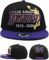 Los Angeles Legend New 24 Black Purple Gold Era Snapback Hat Cap, Schwarz, Einheitsgröße