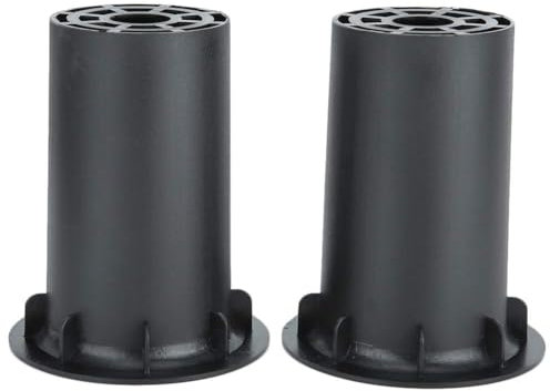 Agatige 2 Pezzi Tubo Bass Reflex, Tubo dell'invertitore dell'altoparlante, T9 6-10 Pollici Tubi Porta Altoparlante, per Cassa Altoparlante, con griglia Protettiva 71 mm(T9 e 71)